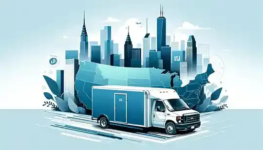 Moving truck rental